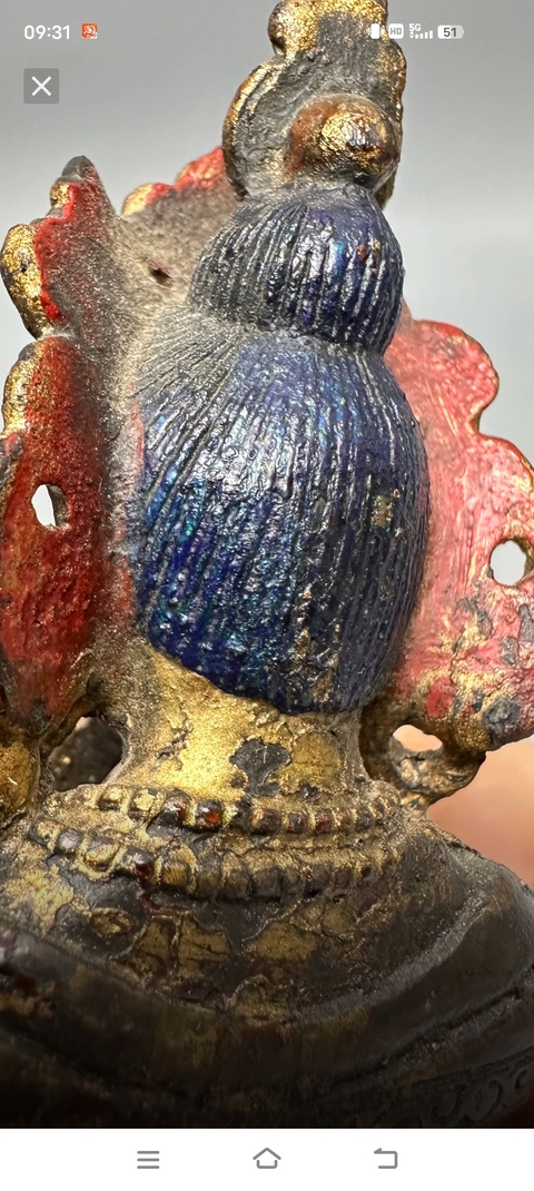 古玩銅器造像真品鑒賞圖