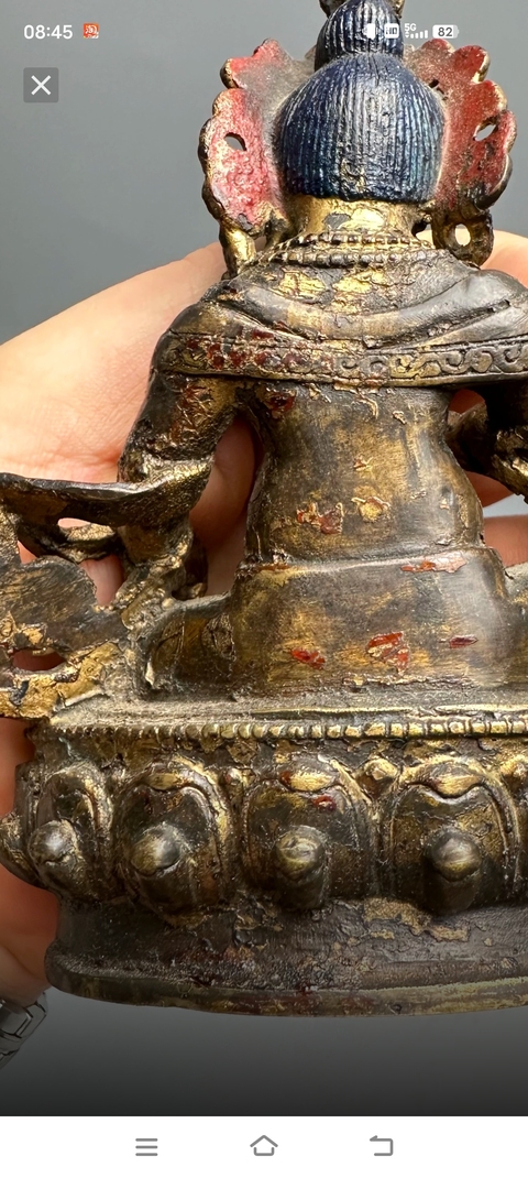 古玩銅器造像真品鑒賞圖