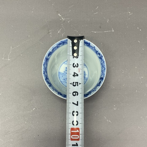 古玩陶瓷青花杯真品鑒賞圖