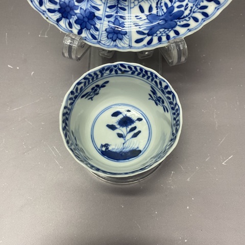 古玩陶瓷青花杯盤(pán)真品鑒賞圖