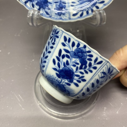 古玩陶瓷青花杯盤(pán)真品鑒賞圖