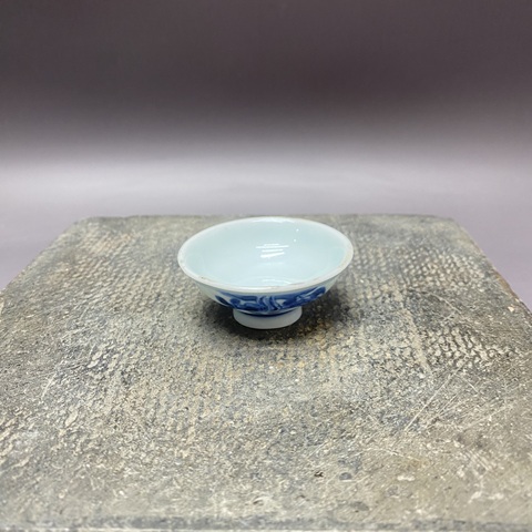 古玩陶瓷青花蓋子真品鑒賞圖