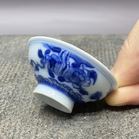 古玩陶瓷青花蓋子真品鑒賞圖