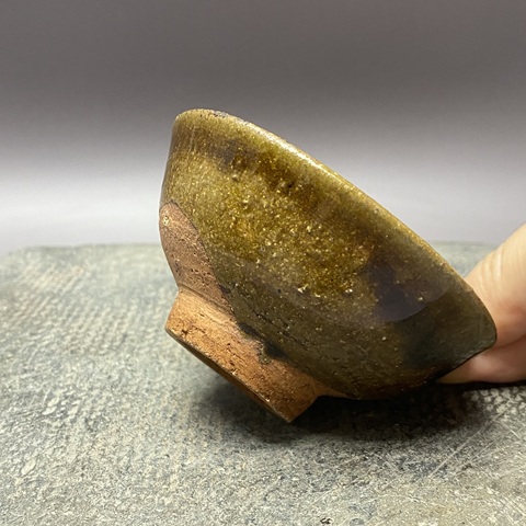 古玩陶瓷澀圈圈足疊燒工藝盞真品鑒賞圖