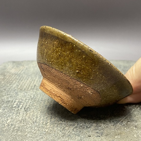 古玩陶瓷澀圈圈足疊燒工藝盞真品鑒賞圖