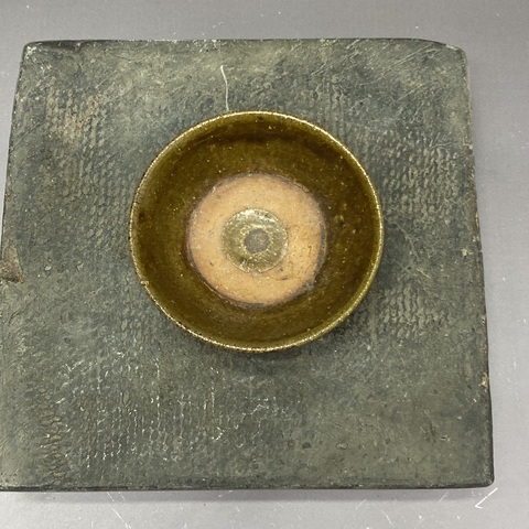 古玩陶瓷澀圈圈足疊燒工藝盞真品鑒賞圖