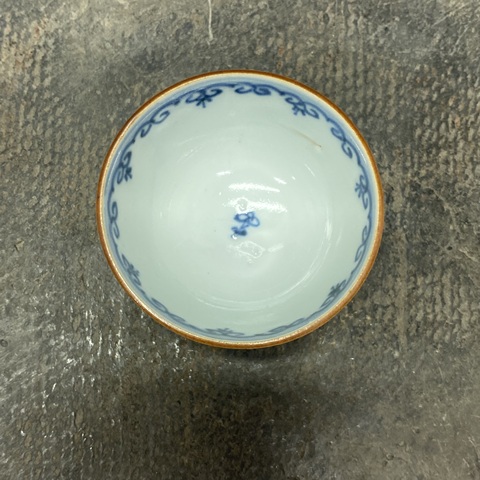 古玩陶瓷青花杯真品鑒賞圖