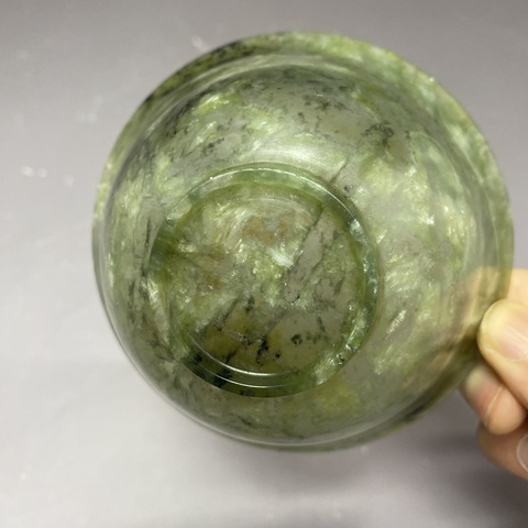 古玩陶瓷民國晚期茶圓真品鑒賞圖