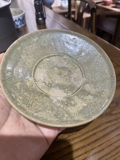古玩陶瓷南朝湖南到福建窯口青瓷托、盞真品鑒賞圖