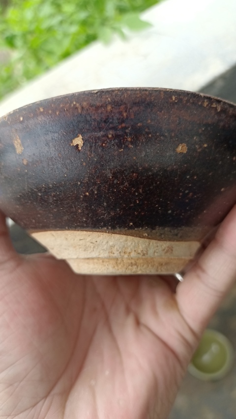 古玩陶瓷吉州窯月影梅茶盞拍賣,當前價格8000元
