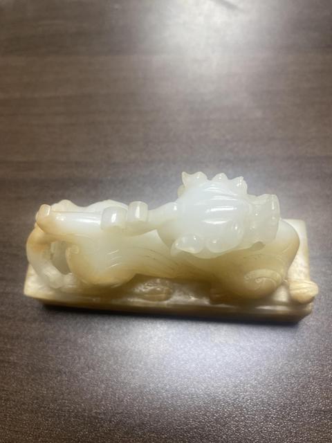 古玩玉器和田玉雕“獸鈕印”真品鑒賞圖