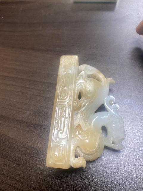 古玩玉器和田玉雕“獸鈕印”真品鑒賞圖