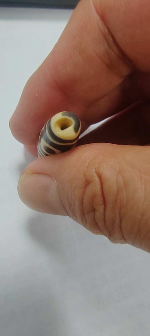 古玩玉器老料器天珠拍賣，當前價格260元