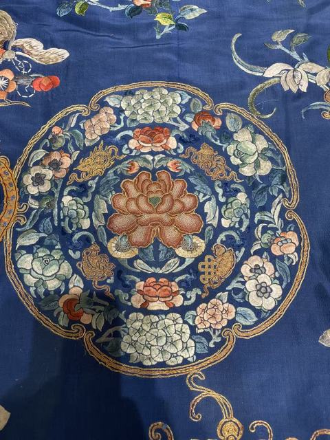 古玩雜項女褂真品鑒賞圖