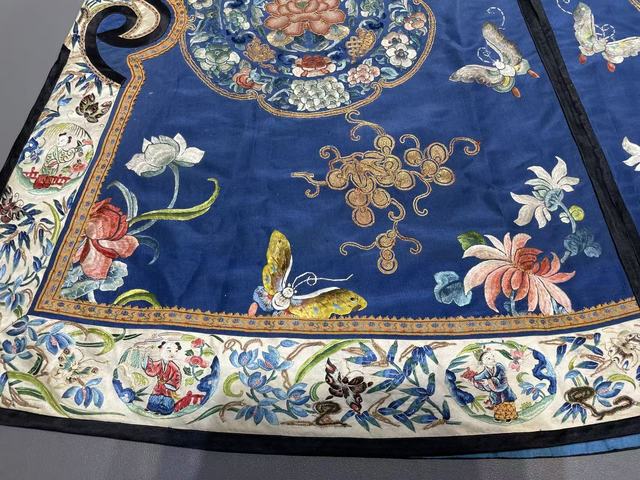 古玩雜項女褂真品鑒賞圖