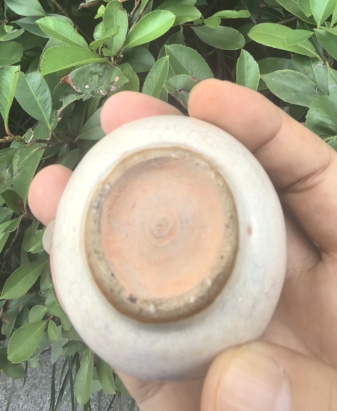 古玩陶瓷哥釉水盂真品鑒賞圖