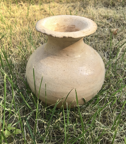 古玩陶瓷撇口瓶真品鑒賞圖