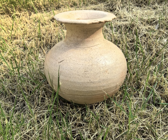 古玩陶瓷撇口瓶真品鑒賞圖