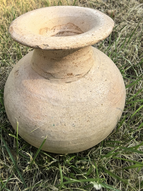 古玩陶瓷撇口瓶真品鑒賞圖