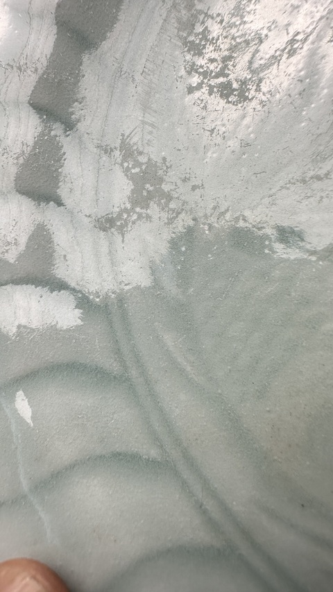 古玩陶瓷冬青釉金玉滿堂盤真品鑒賞圖