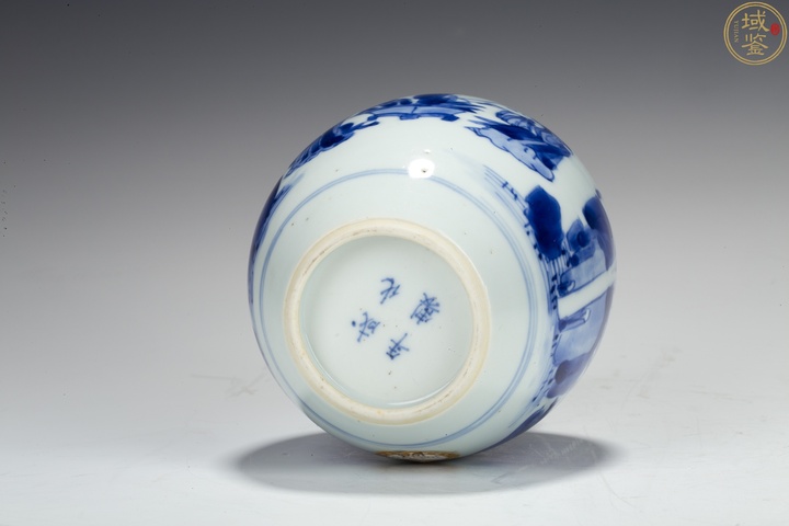 古玩陶瓷清康熙·青花四美圖罐拍賣，當前價格7264元