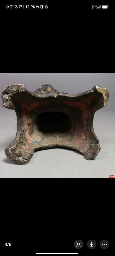 古玩銅器天官真品鑒賞圖