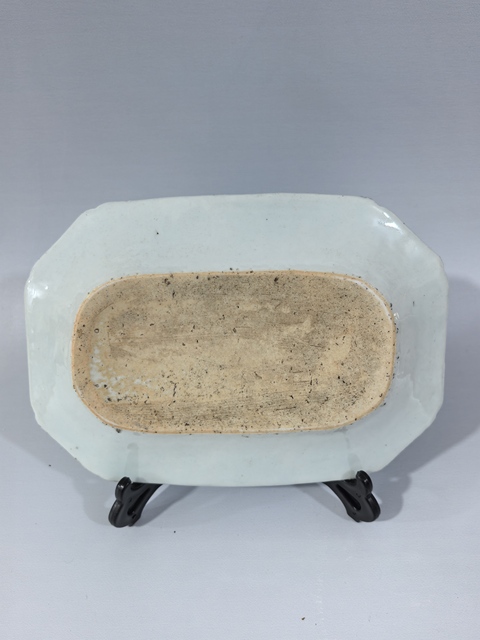 古玩陶瓷乾隆青花八方花卉博古賞盤拍賣,當(dāng)前價格1056元