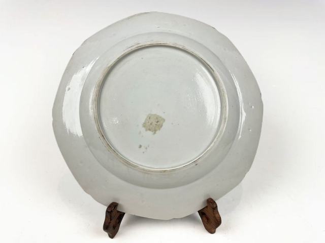 古玩陶瓷清乾隆·漿胎釉青花山水樓閣人物八方盤拍賣，當(dāng)前價格0元