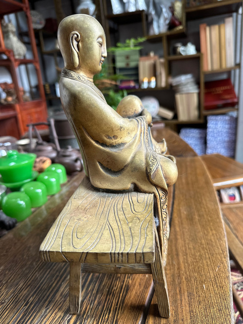 古玩銅器銅造像真品鑒賞圖