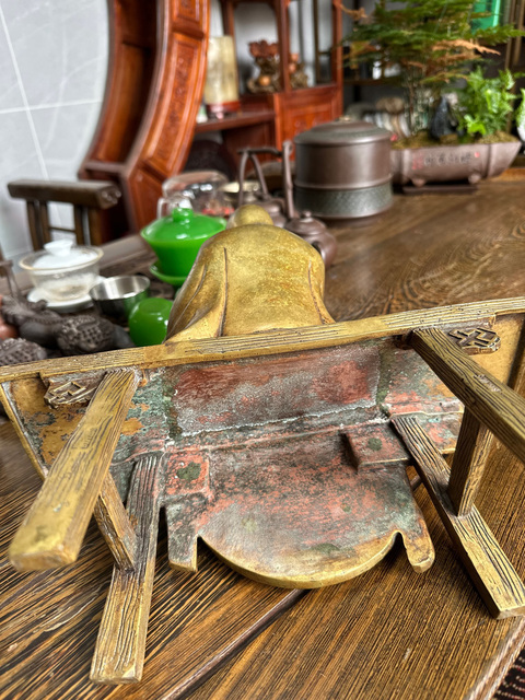古玩銅器銅造像真品鑒賞圖