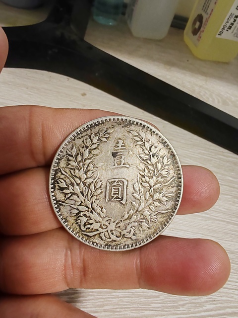古玩錢幣民國十年袁世凱壹圓真品鑒賞圖
