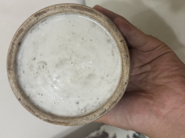 古玩陶瓷人物紋粉彩帽筒真品鑒賞圖