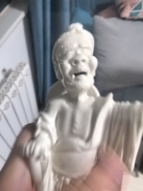 古玩陶瓷人物塑像真品鑒賞圖