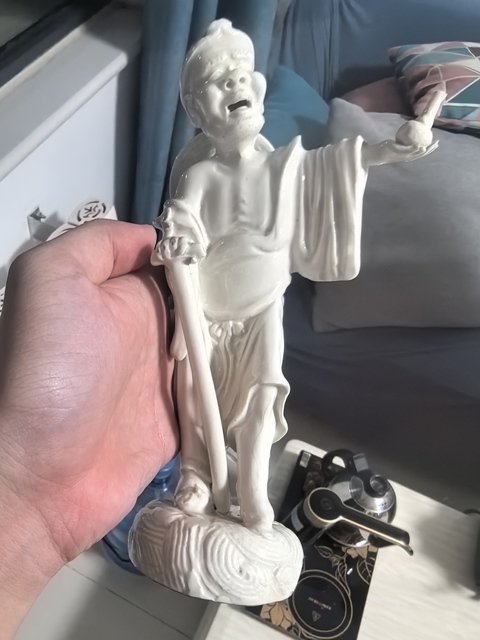 古玩陶瓷人物塑像真品鑒賞圖