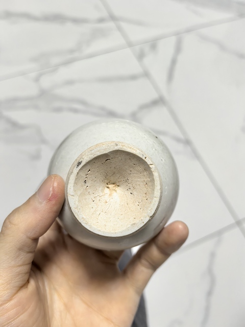 古玩陶瓷青白釉高足杯真品鑒賞圖