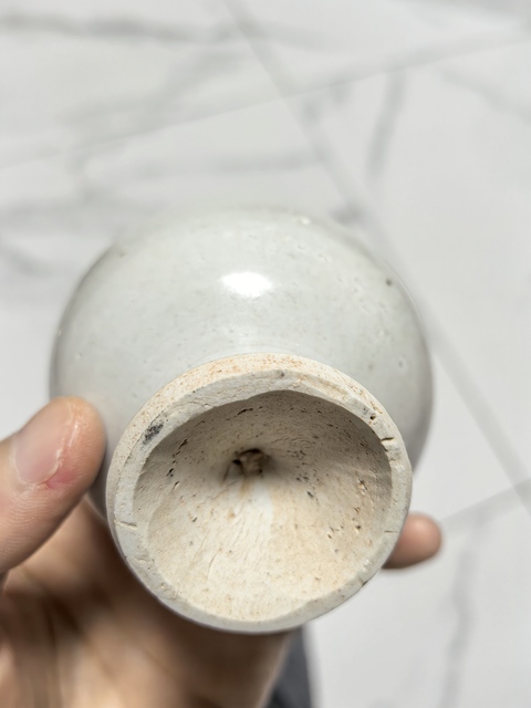 古玩陶瓷青白釉高足杯真品鑒賞圖