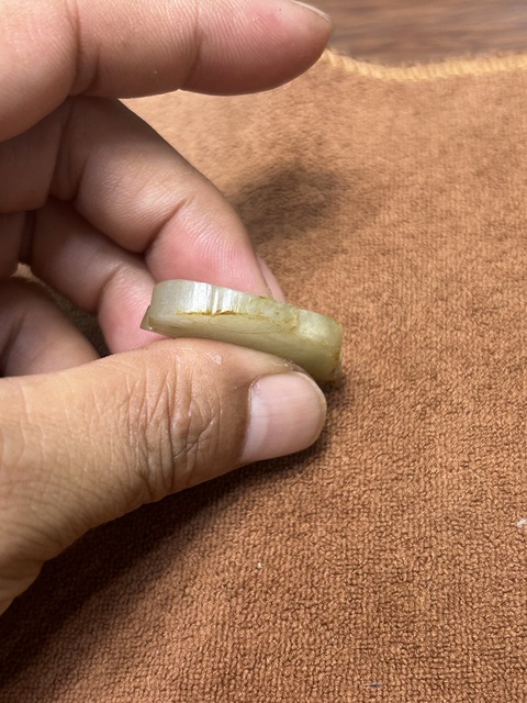 古玩玉器玉兔型件真品鑒賞圖