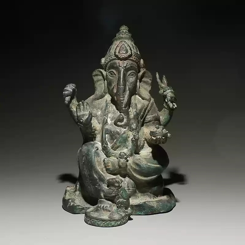 古玩銅器銅造像真品鑒賞圖