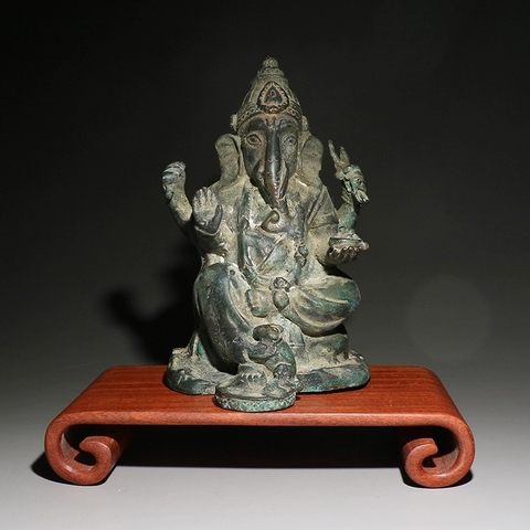 古玩銅器銅造像真品鑒賞圖