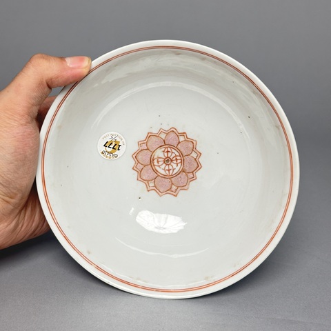 古玩陶瓷粉彩人物故事碗真品鑒賞圖