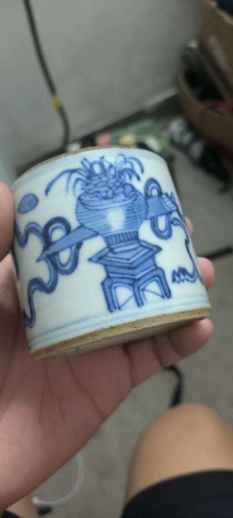 古玩陶瓷晚清真品鑒賞圖