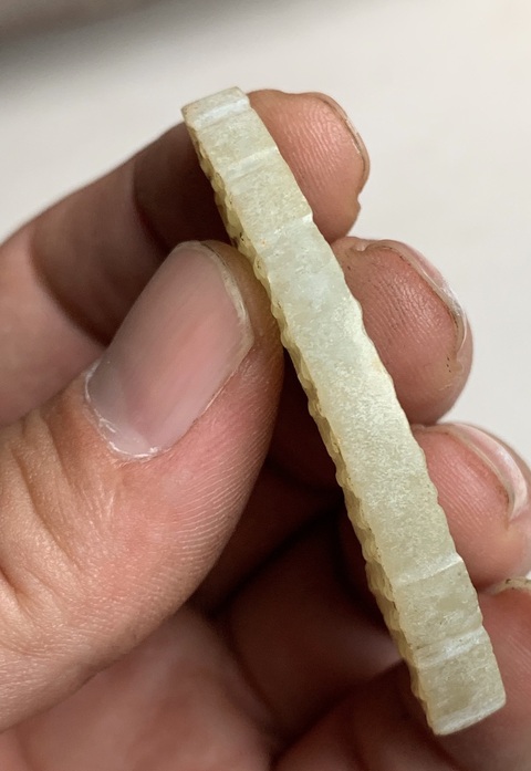 古玩玉器仿古玉珩真品鑒賞圖