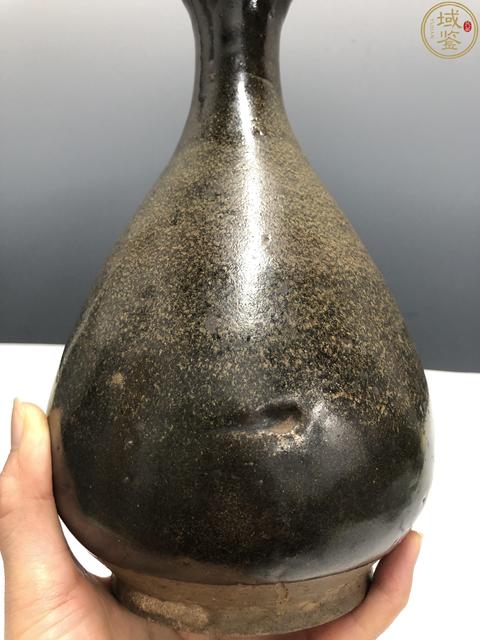 古玩陶瓷明代·茶葉末釉玉壺春瓶拍賣,當前價格4500元
