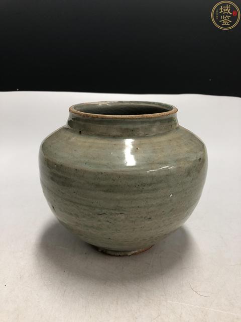 古玩陶瓷元末明初·青釉罐拍賣,當前價格2600元