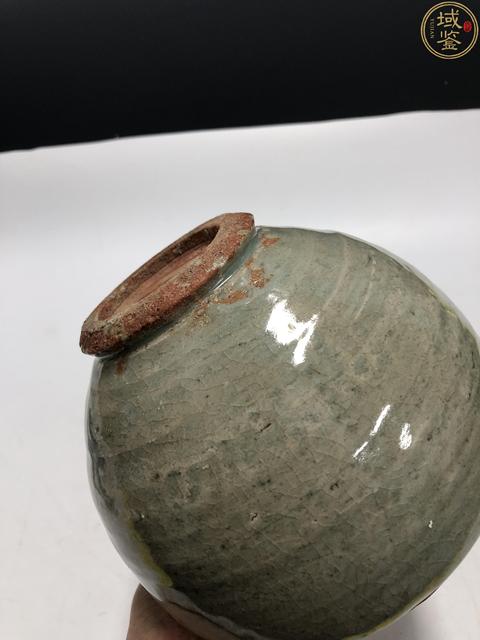古玩陶瓷元末明初·青釉罐拍賣,當前價格2600元