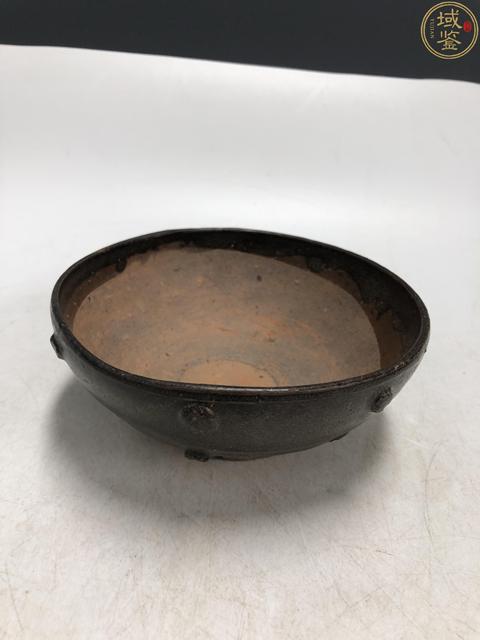 古玩陶瓷宋元·褐釉鼓釘香爐拍賣,當前價格4500元