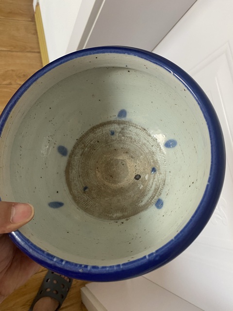 古玩陶瓷霽藍釉香爐真品鑒賞圖