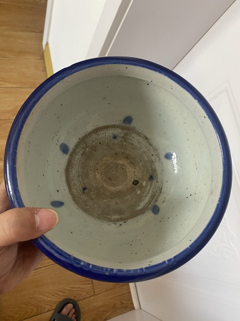 古玩陶瓷霽藍釉香爐真品鑒賞圖