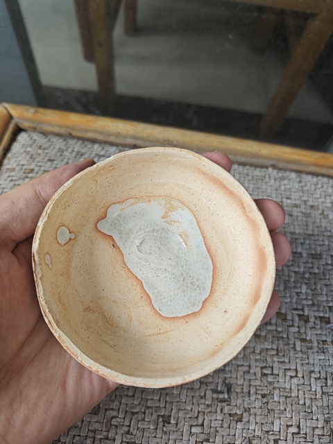 古玩陶瓷吉州窯青白釉剃刻月影梅紋蓋盒真品鑒賞圖