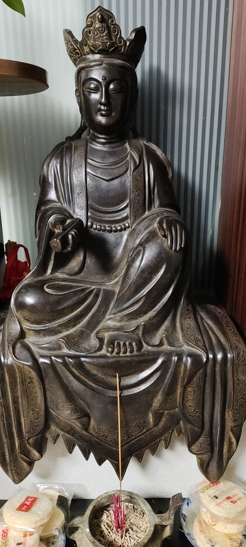 古玩銅器造像真品鑒賞圖